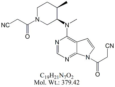 Tofacitinib Dicyanoacetyl Analog